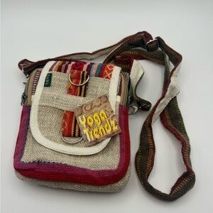 Yoga Trendz Hemp Crossbody Bag / Festival Purse